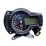 Motorcycle Speedometer Motorcycle Digital LED Speedometer Instrument Assembly Odometer Display for BN TNT 600 BJ600GS BJ600GS-3 for Ke&eway RK6