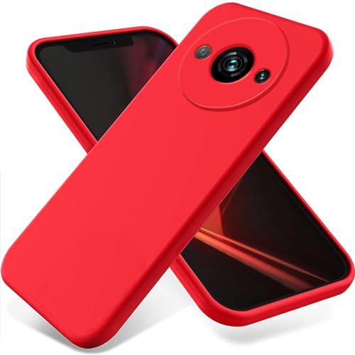 HWPIVOX Case for Xiaomi Redmi A3x 4G, Silicone Protective Phone Case for Xiaomi Redmi A3x 4G with Silicone Lanyard, Slim Thin Soft Shockproof Cover for Xiaomi Redmi A3x 4G Silicone Case