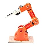 Arduino TinkerKit Braccio [T050000] – Fully Operational Robot Arm with Adjustable Configurations, 5V 4A Power Supply Included, High-Precision Servo Motors, Ideal for DIY Projects & Robotics Learning