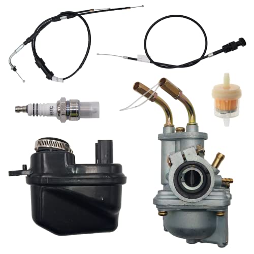 Cylinman Carburetor Fit for Yamaha PW50 PW 50 Peewee PW50 CARB Y-Zinger YZINGER With Air Filter 1981+