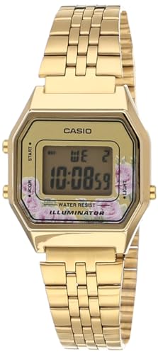 Casio Digital 4549526178559, Gold, 33.5×28.6×8.6mm, Bracelet