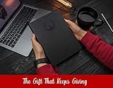 The Phoenix Journal - Best Daily Goal Planner, Organizer, & Calendar for Goal Setting, Gratitude, Happiness, & Productivity - Vision Board & Habit Tracking - 12 Weeks, Undated, Hardcover - Black