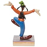 Enesco Jim Shore Disney Traditions Goofy 90th Anniversary Celebration Figurine, 8.5 Inch, Multicolor