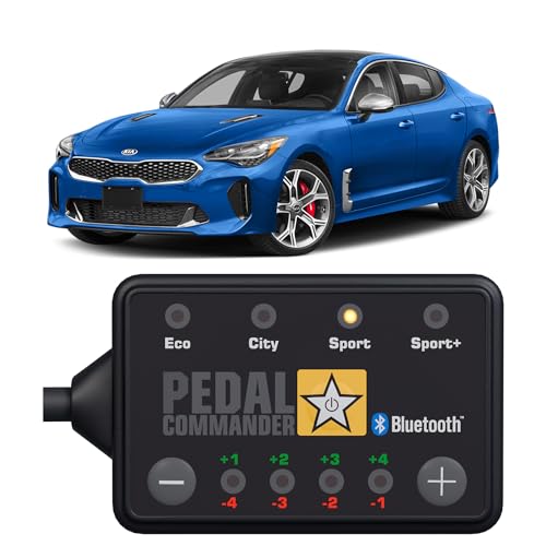 PEDAL COMMANDER for Kia Stinger 2017-2023 Throttle Response Controller Fits: Base, GT, GT1, GT2, GTS, Premium, Kia Stinger Accessories