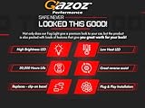 GAZOZ PERFORMANCE F1 Hexagon Style 4th Brake Light Kit Foglight Rear Bumper White Bar/Clear Lens Compatible with 2022+ Subaru WRX VB Functions as Running Lamp & Brake Lamp