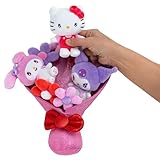 Hello Kitty and Friends - 12-inch Plush Valentine’s Bouquet - 9 Plush Included - Officially Licensed Sanrio product from Jazwares