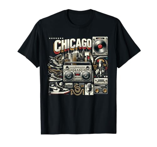 Chicago Hip Hop | Men Women (XS - 6XL+) | Graphic T-Shirt