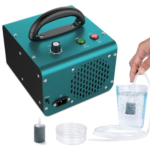 AOBOCO Ozone Machine with Air & Water Modes 28,000mg/h - High Capacity Home & Industrial & Commercial Ozone Machine for Car,House,Room,and Pets