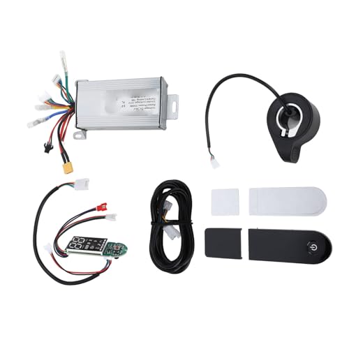 Mrisata DC 36V 350W Electric Scooter Controller Kit 36V 350W Scooter Controller with Thumb Throttle Dashboard Stable Speed Sensitive Control for Xiaomi M365 1S Pro Pro2 Imitation YFS