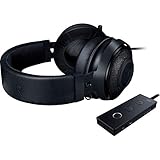 Razer Kraken Tournament Edition THX 7.1 Surround Sound Gaming Headset: Retractable Noise Cancelling Mic - USB DAC - for PC, PS4, PS5, Nintendo Switch, Xbox One, Xbox Series X & S, Mobile – Black