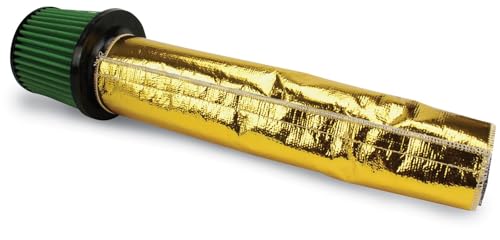 Design Engineering 010486 Cool Cover GOLD Air Tube Cover Kit, 3" to 4" OD x 28" L
