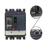 DEBLAN MCCB Breaking Capacity Adjustable 100A MSX-100N 3P3T Moulded Case Thermal Magnetic Circuit Breaker