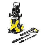 Kärcher K5 Premium Electric Pressure Washer 2000 PSI - with Vario Power & Dirtblaster Wands, Pressurized Hose Reel - 1.4 GPM