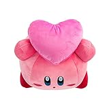 Club Mocchi Mocchi- Kirby Plush - Kirby and Friend Heart Plushie - Soft and Squishy Video Game Collectibles - Valentines Day Gifts and Valentines Day Decor - Gaming Room Decor - 15 Inch