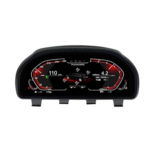 Digital Instrument Cluster Replacement for BMW 5 6 7 Series (GT, F07, F10, F11, F18, F06, F12, F13, F01, F02, F03) Speedometer Panel Gauges