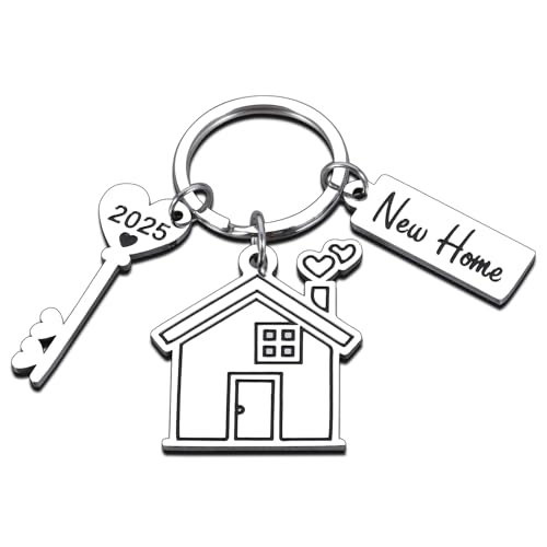 House Warming Gifts: Keychain Gifts for New Homeowners - Couple & Women & Men Moving House Presents