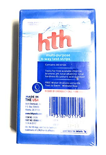 HTH 1071 Multipurpose 6-Way Test Strip
