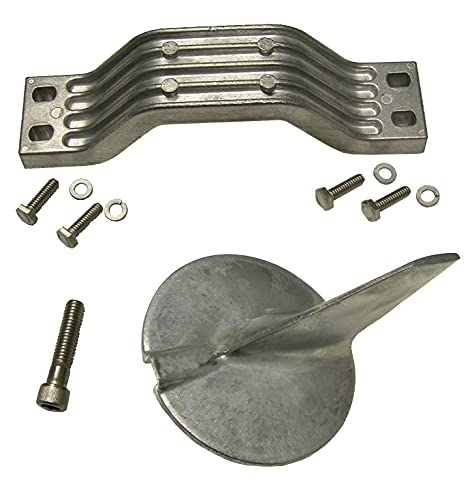 US Marine Products Zinc Anode Kit Fits Yamaha 200-250 HP Outboards Includes Hardware Replaces 6G8-45251, 61A-45371-00, 8M6007985, CMY200250KITZ, 95241, 18-6132 Military Grade Made in The USA