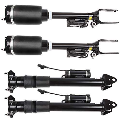 SCITOO Front and Rear Air Suspensions Spring Strut Shock Absorber Airmatic Kits Fit for Mercedes-Benz for GL320 2007-2009, for GL350 2010-2012, for GL450 2007-2009, Replace 1643204313, 1643200731