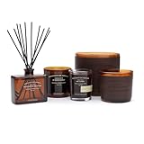 Archipelago Botanicals Botanico de Havana Diffuser, Includes Fragrance Oil, Decorative Wooden Cap and 10 Diffuser Reeds, Perfect for Home Décor (7.85 fl oz)