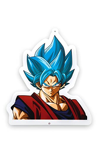 TEKNOFUN Dragon Ball Super Bright Neon Style Lamp, 811414, Neon Wall LED Goku, U