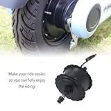 VBESTLIFE Electric Motor Wheel, 48V 750W Electric Brushless Toothed Hub Motor Aluminum Alloy Rear Drive Hub Motor IP65 for Ebike Modification