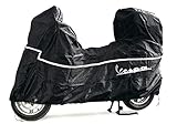 OEM Original Piaggio Vespa Scooter Cover with Top Case Waterproof Outdoor Size L for Vespa ET2 ET4 ET 2 4 Lx Lxv S Elettrica Primavera Sprint 50cc 125cc 150 All Weather with Scooter 605291M002