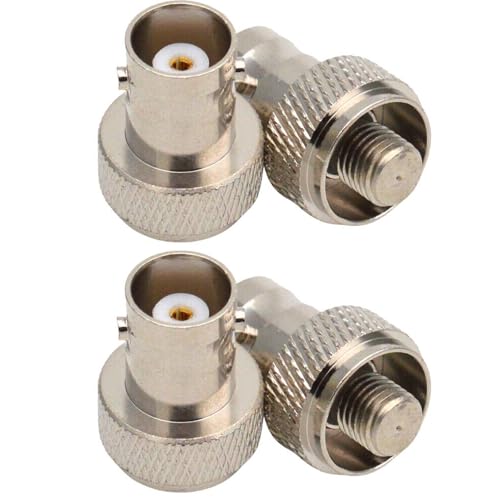 4Pieces BNC Female Antenna Adapter Compatible for Motorola GP68 GP300 GP88 GP328