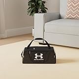 Under Armour Unisex-Adult Undeniable 5.0 Duffle , Black (001)/Metallic Silver , Small