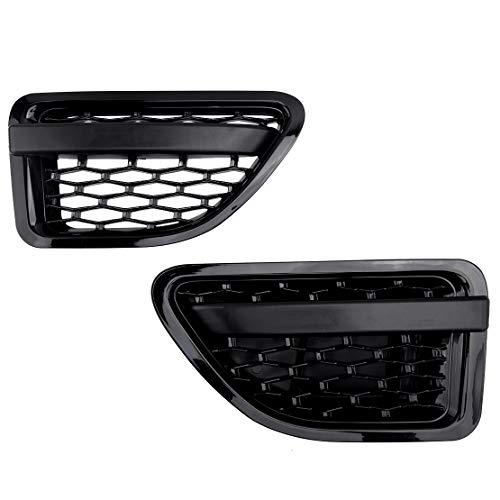 ciciTree 1Pair Front Side Door Fender Cover Vent Grille Fit for Land Rover Range Rover Sport 2005-2009