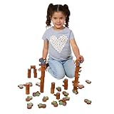 Excellerations Tree and Squirrel Blocks Toy for Kids and Young Learners, Set of 46