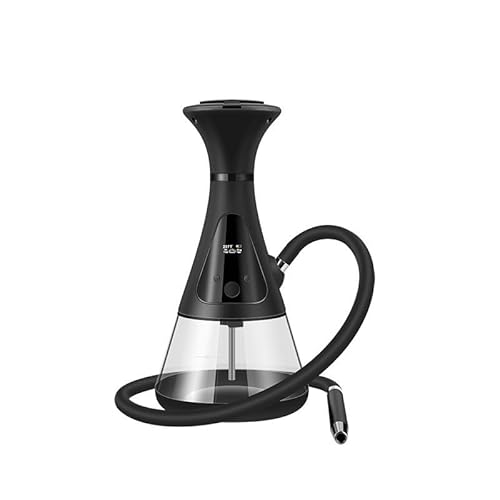 ehooke - Wireless Electric Shisha, The Revolutionary pod-Based Electronic Hookah Set, Rechargeable, USB-Powered Portable Hookah, Doesn't Require Charcoal, Smart Digital Shisha for Home & Lounge