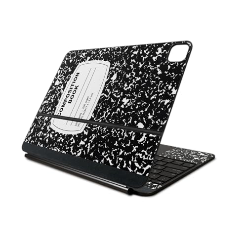 Skin Compatible with Apple Magic Keyboard for iPad Pro 13‑inch (M4) 2024 - Composition Book - Premium 3M Vinyl Protective Wrap Decal Cover - Easy to Apply | Crafted in The USA by MightySkins