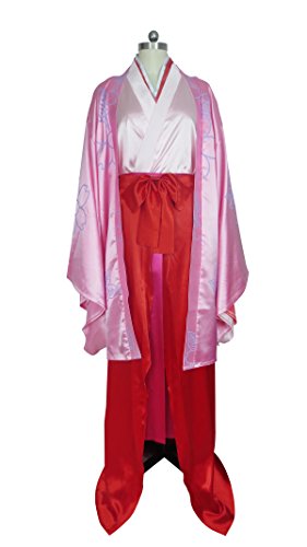 Nurarihyon no Mago Yohime Pink Kimono Cosplay Costume (Female L)