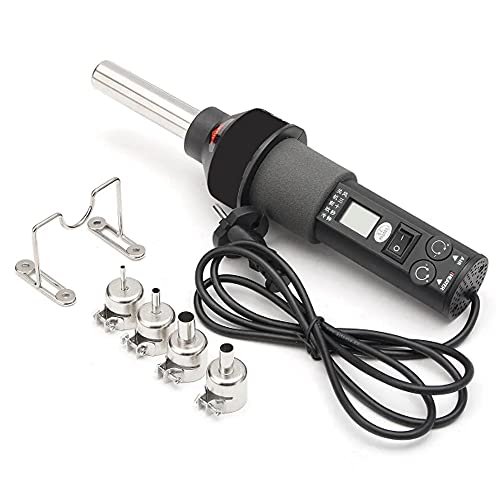 Lifyn2 Sand Blaster Portable Heat Hot Air Gun Rework Solder Station 8018LCD 450W Blower +Adjustable Electric Soldering Iron 60W Desoldering