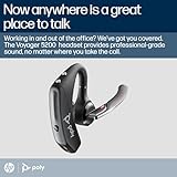 Plantronics (Poly) - Bluetooth Over-the-Ear (Monaural) Headset - Compatible to connect to Cell Phones - Noise Canceling