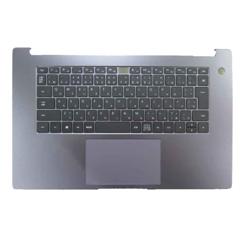 Laptop PalmRest&Keyboard for Huawei MateBook B3-520 BDZ-WFH9B BDZ-WFE9B Gray Top Case Japanese JP Black Keyboard with Touchpad