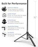 Ikarao Karaoke Machine with Microphone Stand, Portable Bluetooth Speaker for Party, Backyard, Karaoke System with 2 Wireless Microphone for Adults Kids, for Women, Men, Singing Lovers