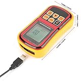 NDNCZDHC GM8901 Handheld Anemometer LCD Digital Wind Speed Meter Air Speed Tester for Home, Office, Car, Air Condition, Exhaust Fan, Sailboat, Navigation