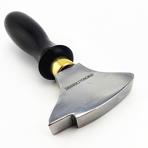 1pc Leather Craft Shoemaker Cobbler Sole Heel Edge Iron Glaz Polish Burnish Tool Hot Wax