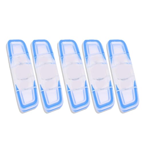 HERCHR Tennis Racket Dampener, 5pcs Silicone Tennis Racquet Vibration Dampeners String Shockproof Tennis Racket Dampener for Reducing Vibration
