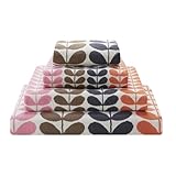 Orla Kiely Multi Stem Bath Sheet Towels Auburn