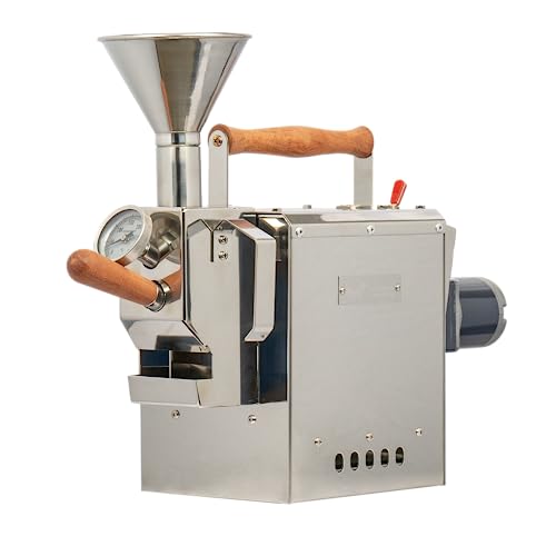 KALDI WIDE Home Coffee Gas Roaster - 300g Capacity with Full Package Accessories. Gas burner required, No thermocouples supported.