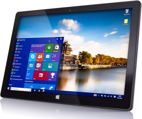 Fusion5 10.1" Windows 11 Tablet PC - FWIN232 Plus Ultra Slim Windows Tablet Computer - 8GB RAM, Full HD 10 Inch Display, 5G WiFi, Quad-Core CPU, USB 3.0, Micro HDMI, Dual Cameras, Bluetooth