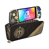 HORI Nintendo Switch Cargo Pouch (The Legend of Zelda™: Tears of the Kingdom Edition) - AC Adapter and Split Pad Pro Compatible Travel Case - Officially Licensed by Nintendo