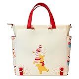 Loungefly Disney Winnie The Pooh Love Convertible Backpack and Tote Bag