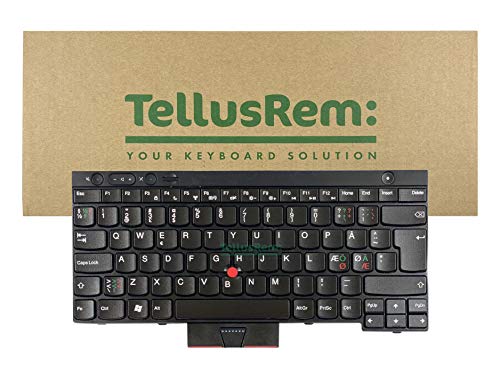 Replacement Scandinavian – Nordic Non-Backlit Keyboard for Lenovo Thinkpad T430 T430i T430s T430si T430U T530 T530i T530S W530 X13X X230 X230i X230it X230T