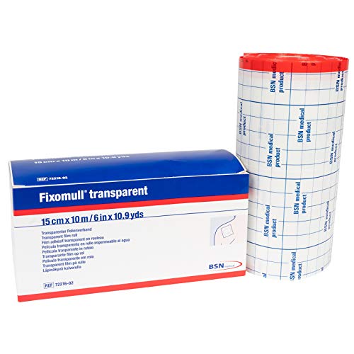 BSN Medical Tape Fixomull Dressing Transparent Fixation, 6" x 11'