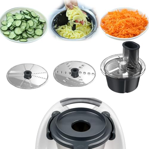 Food Processor Thermo mix Cutter Kit, Blender Slicings Shreddings Disc Accessory for Thermomix TM5 TM6