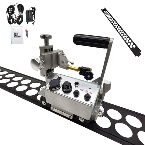 WYDDDARY Flat Rail Welding Carriage Portable Gas Welding Machine 40°~55° Angle Welder Welding Assist Trolley 5.9"-31.5"/min Automatic Welding Trolley 110V